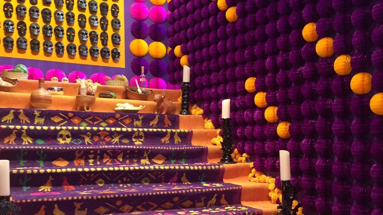 Altar de muertos en la Casa de México de Madrid k2_items_src_1c14018b9c4f9aa0ec57ff570334db4f