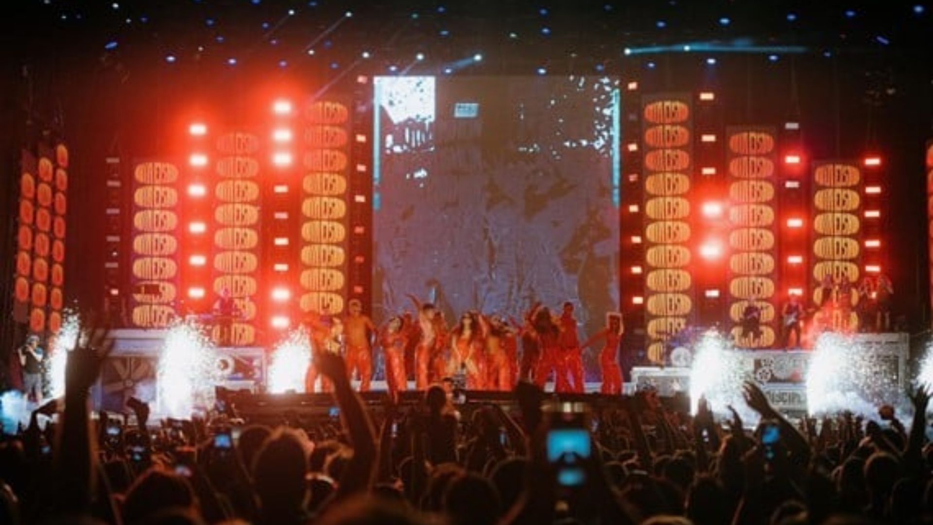 Lali en el concierto