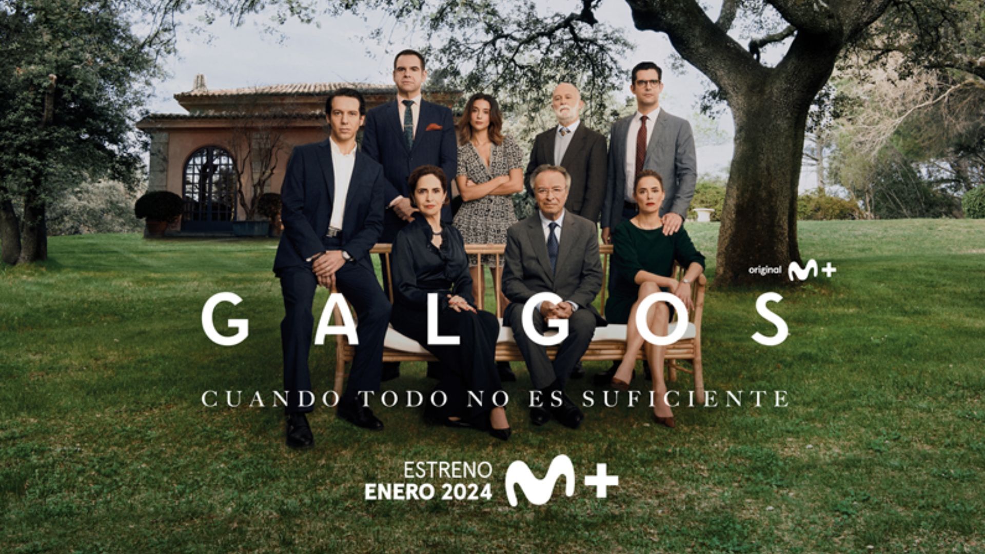 Lanzan las primeras imágenes de la serie "Galgos" Galgos